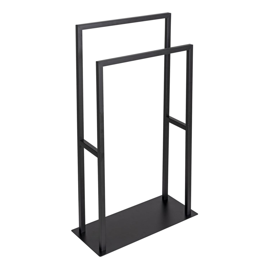 WENKO 26056100 - Handdukstativ RIVALTA 46x80 cm rostfritt stål/svart