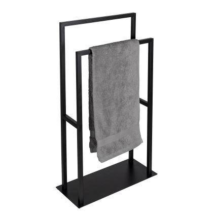 WENKO 26056100 - Handdukstativ RIVALTA 46x80 cm rostfritt stål/svart