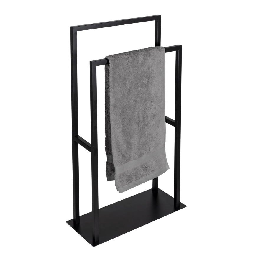 WENKO 26056100 - Handdukstativ RIVALTA 46x80 cm rostfritt stål/svart