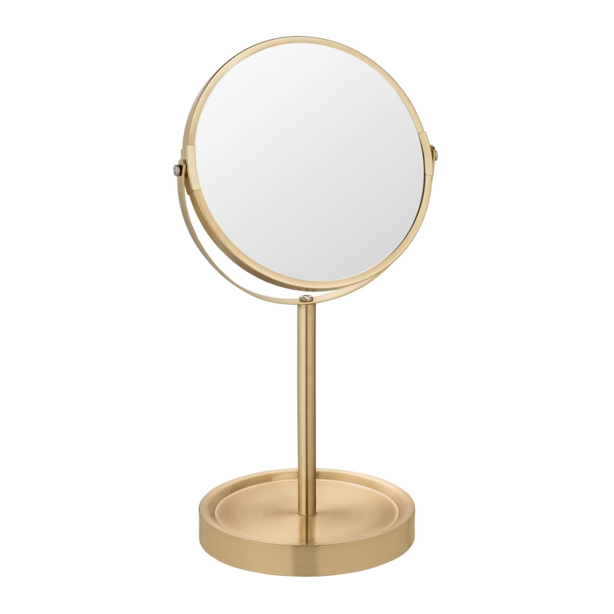 WENKO 26061100 - Spegel ALATA 18,5x35 cm i guld