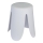 WENKO 26086100 - Pall COMISO 44,5x46 cm vit
