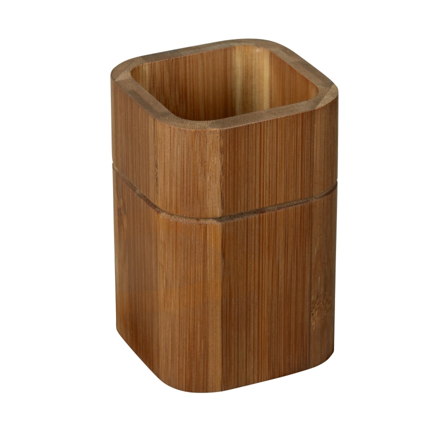 WENKO 26101100 - Tandborsthållare SERRO 7,5x11 cm brun