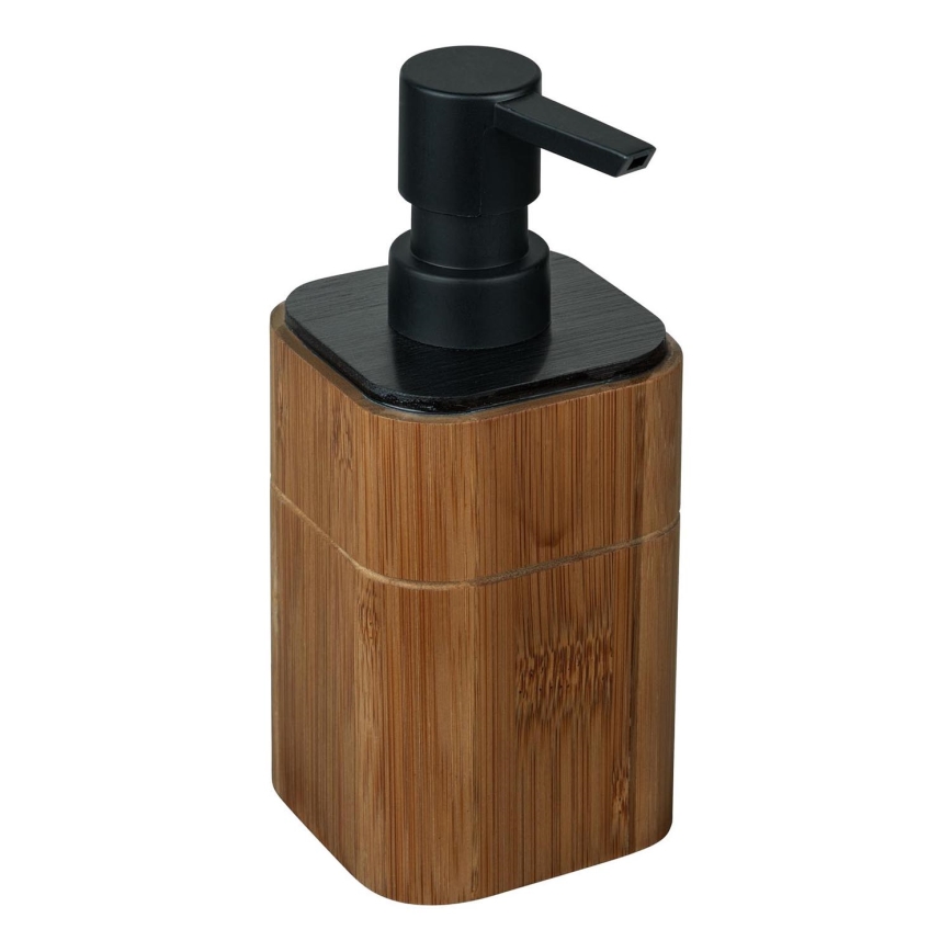 WENKO 26102100 - Tvåldispenser SERRO 7,5x16,5 cm brun/svart