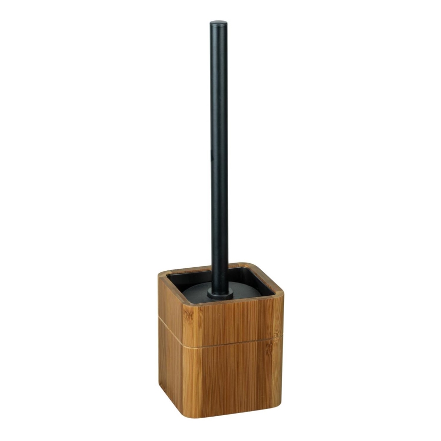 WENKO 26104100 - WC-borste SERRO 10x37 cm brun/svart