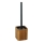 WENKO 26104100 - WC-borste SERRO 10x37 cm brun/svart