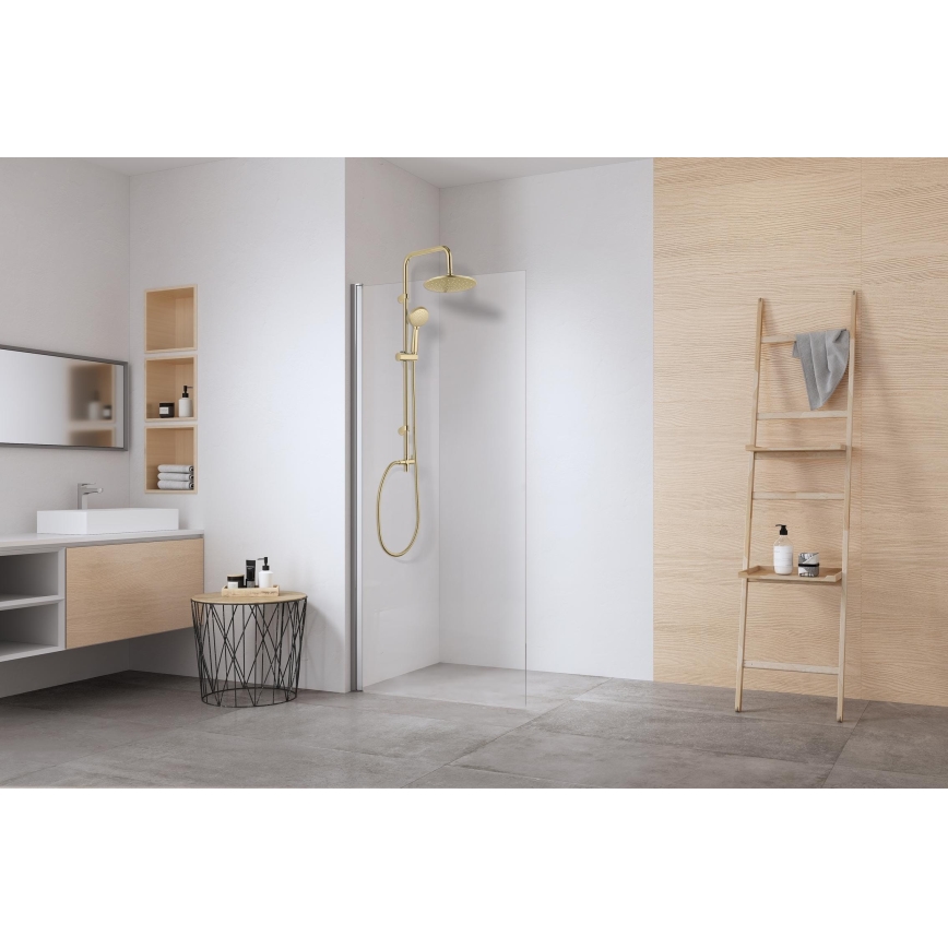 WENKO 26182100 - Duschsystem YOUNG LINE 101 cm guld