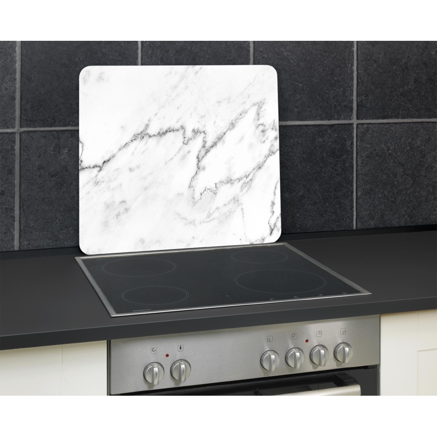 WENKO 2712929500 - Skärbräda ABDECKPLATTE - NEUTRAL 56x50 cm flerfärgad/genomskinlig