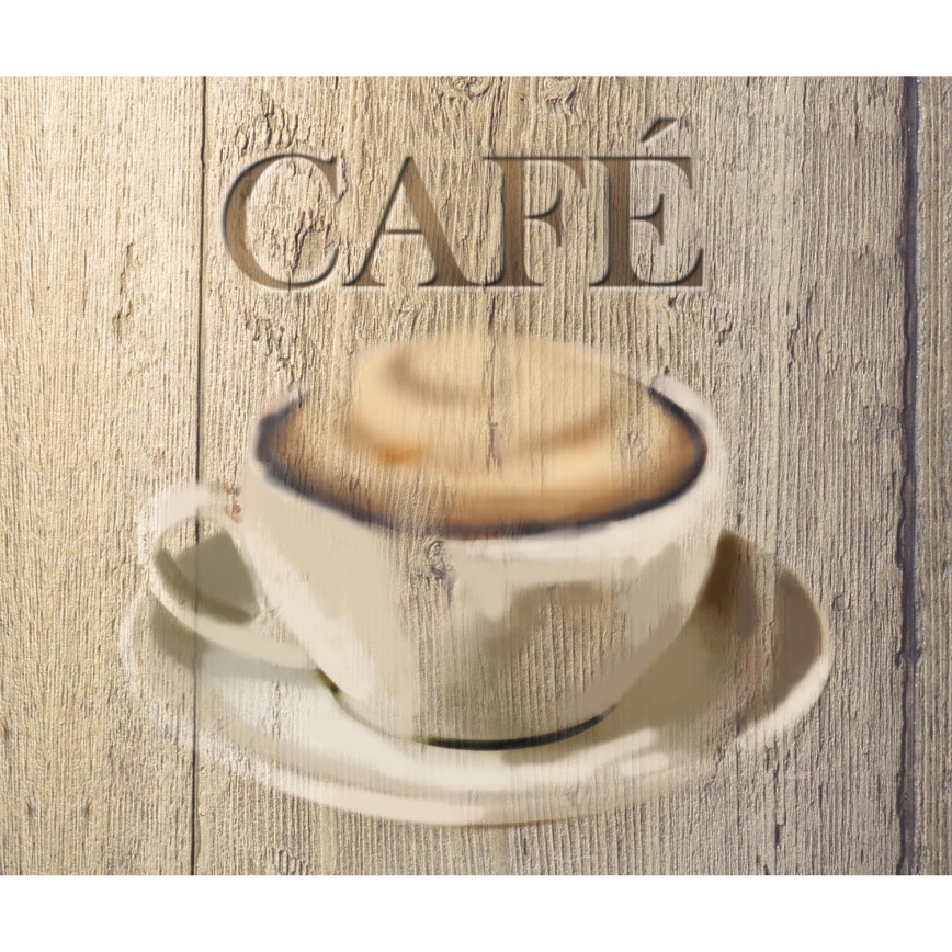 WENKO 2713600100 - Avskärmning CAFÉ 60x50 cm, flerfärgad