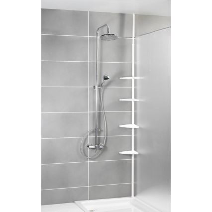 WENKO 3201010100 - Hörnprofil COMPACT 26x195 cm vit
