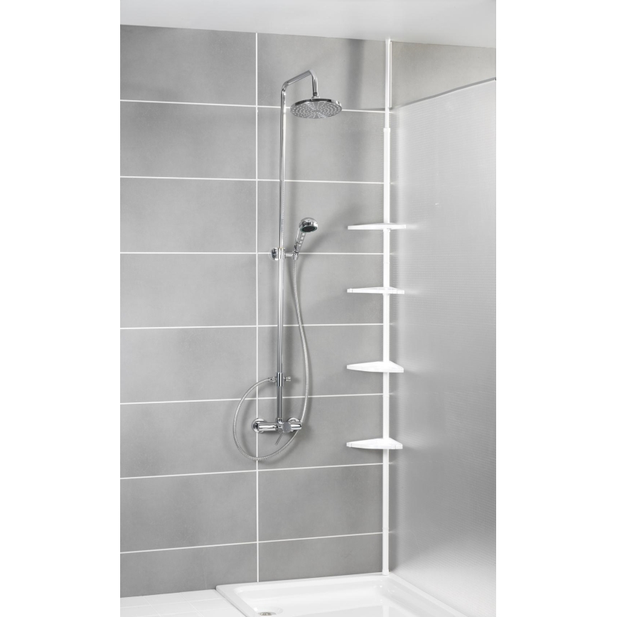WENKO 3201010100 - Hörnprofil COMPACT 26x195 cm vit