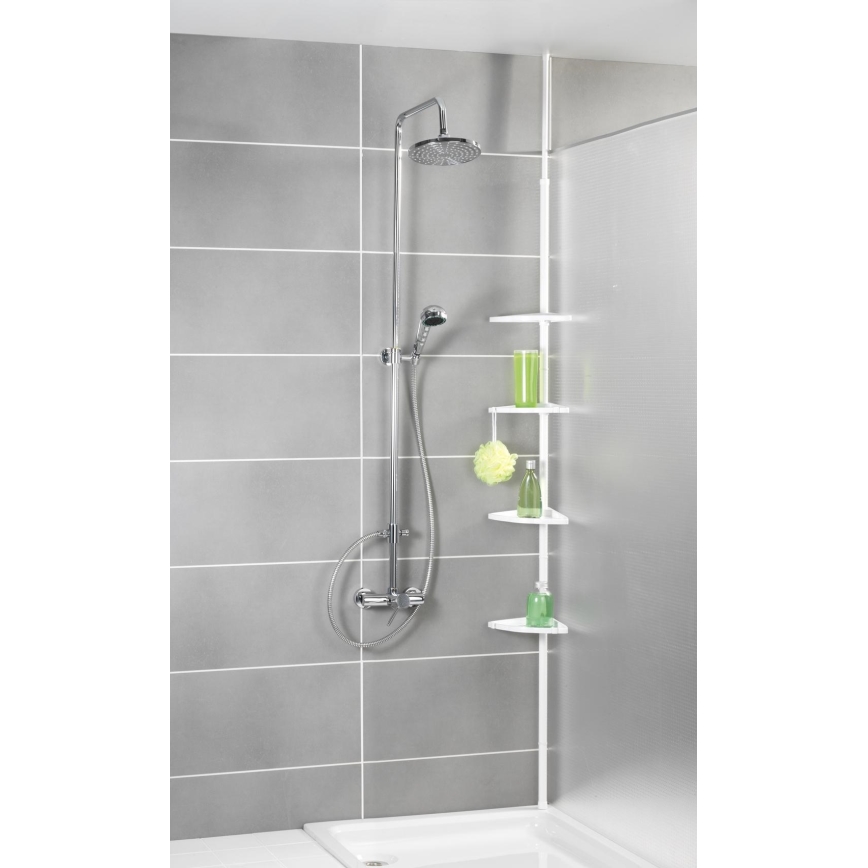 WENKO 3201010100 - Hörnprofil COMPACT 26x195 cm vit