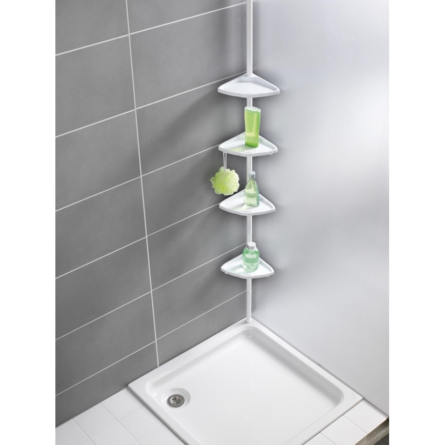 WENKO 3201010100 - Hörnprofil COMPACT 26x195 cm vit