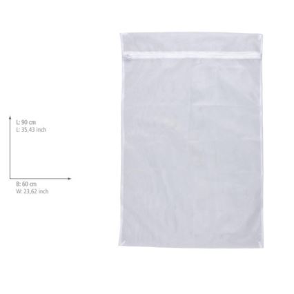 WENKO 3751900100 - Tvättpåse 90x60 cm vit