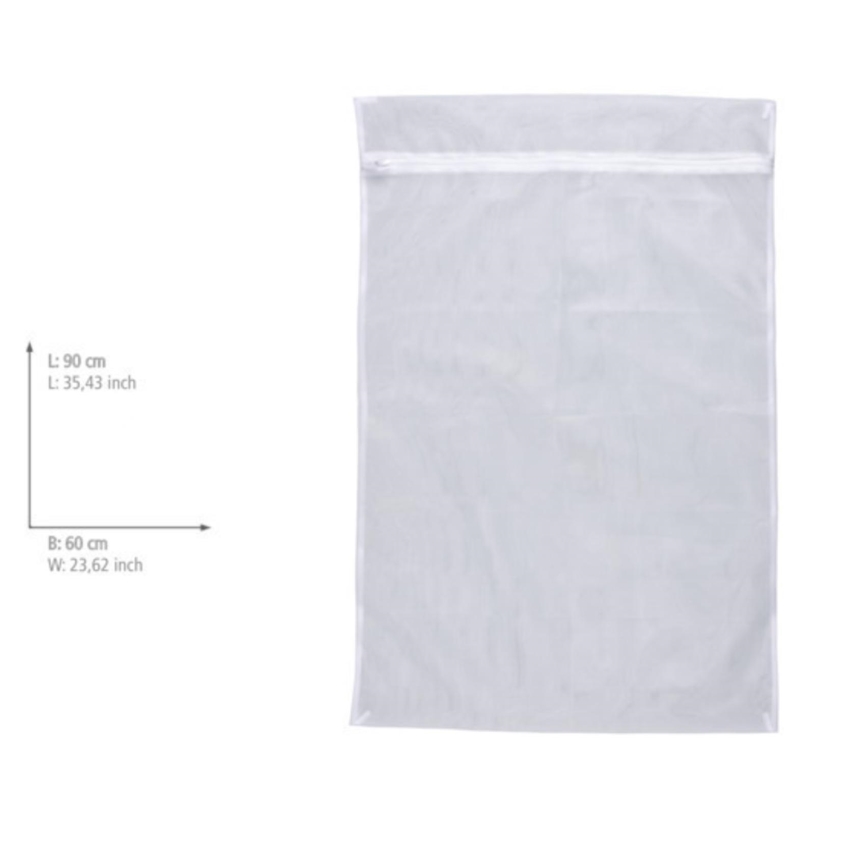 WENKO 3751900100 - Tvättpåse 90x60 cm vit