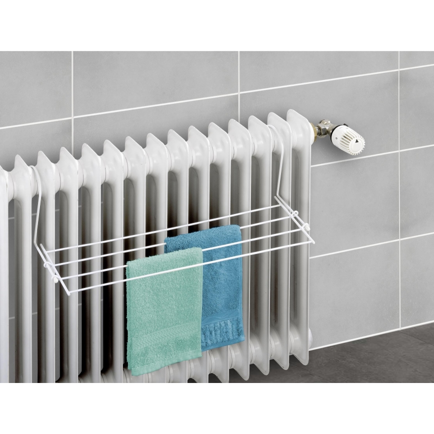 WENKO 3780010100 - Torkställ för tvätt 58x16 cm, vit