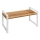 WENKO 53027100 - Hylla LOUISA 40x20 cm vit/brun