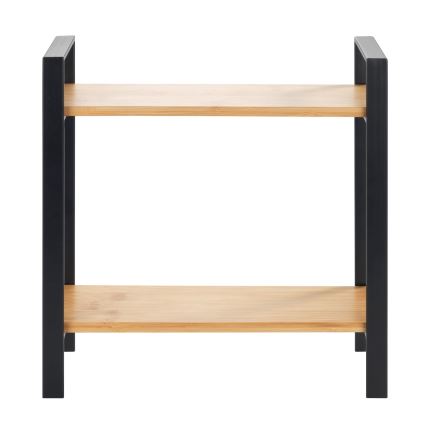 WENKO 53029100 - Hylla LOU 32x33 cm svart/brun