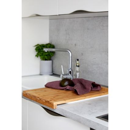 WENKO 53033100 - Skärbräda 45 x 35 cm, brun