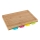 WENKO 53064100 - Skärbräda 32,5x22,5 cm brun/flerfärgad