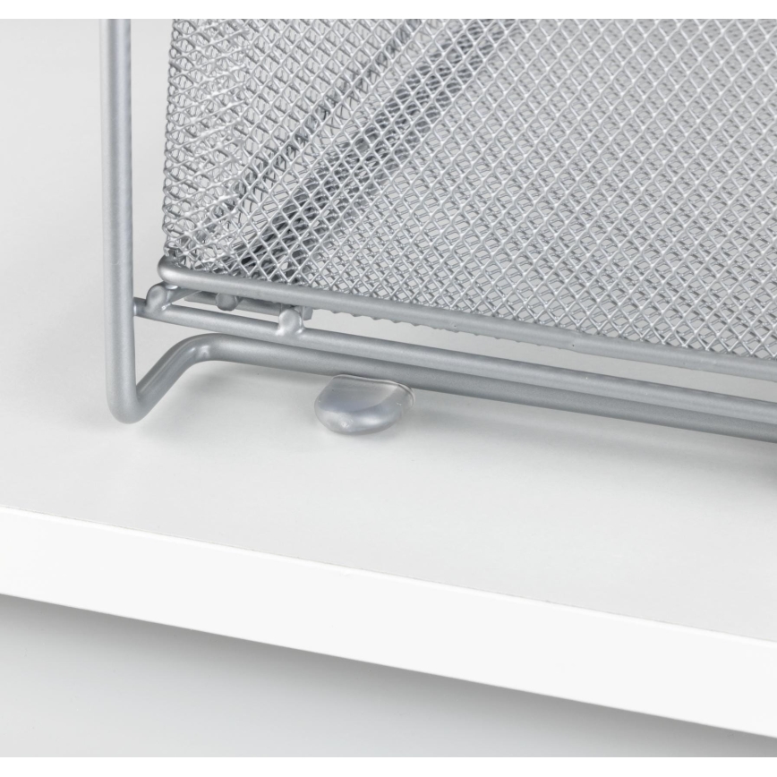 WENKO 53140800 - GIOMA-hylla 35 x 33,5 cm, silver