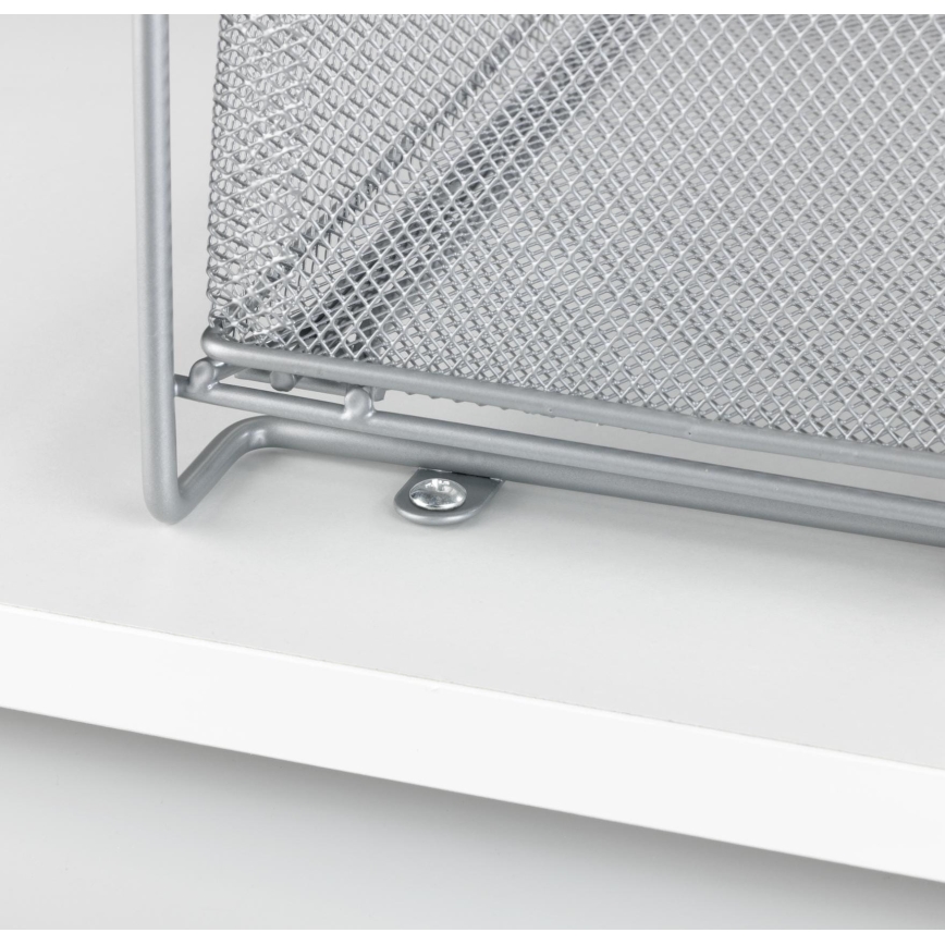 WENKO 53140800 - Hylla GIOMA 35x33,5 cm silver