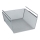 WENKO 53142100 - Korg 27,5x28 cm silverfärgad