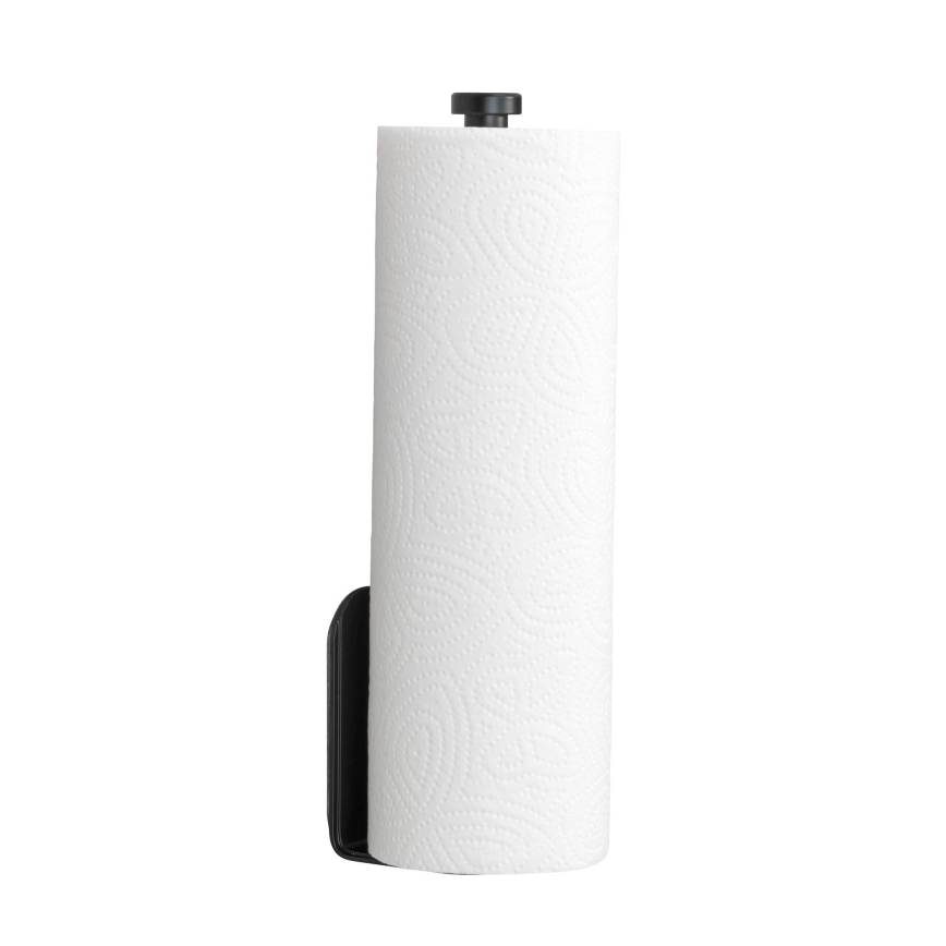 WENKO 53214100 - Rullhållare NIO 27,5x7 cm svart