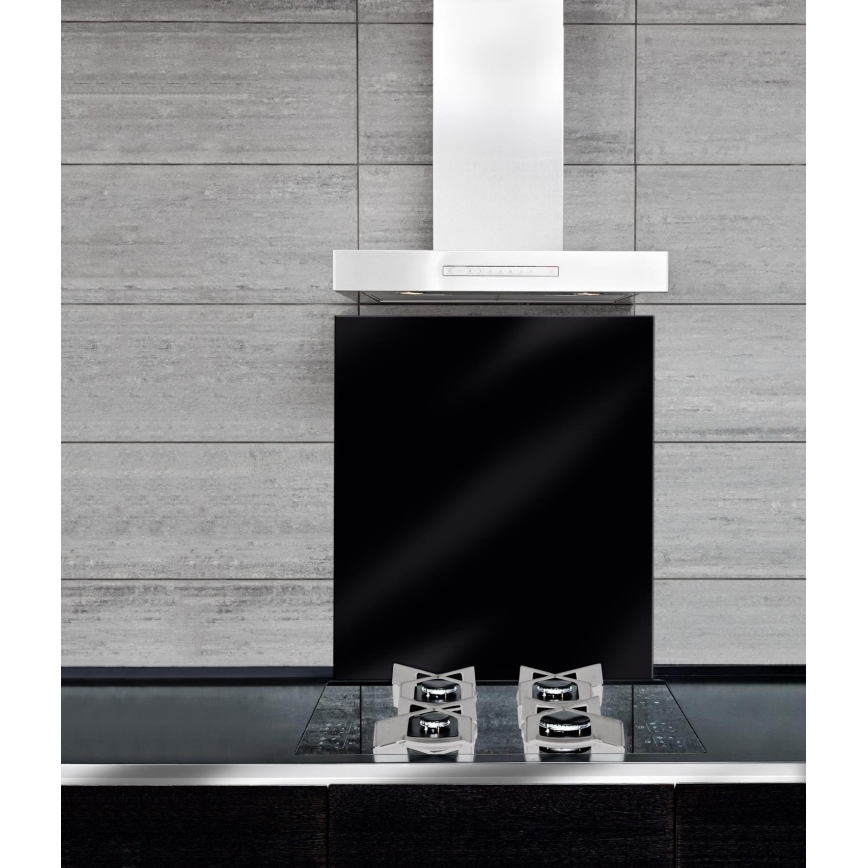 WENKO 53881100 - Avskärmningspanel BLACK 60x70 cm svart