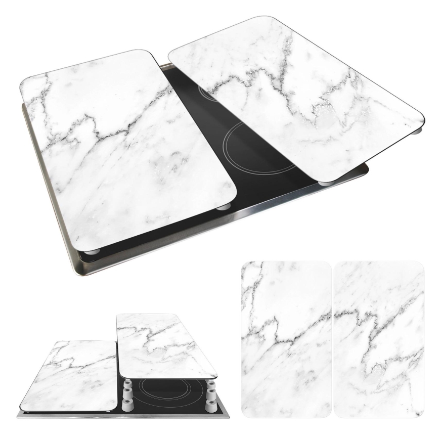 WENKO 53895100 - Täckplatta 30x52 cm flerfärgad/grå/genomskinlig