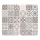 WENKO 53904100 - Spishällsskydd 30x52 cm flerfärgad/grå/transparent