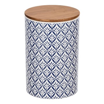 WENKO 54096100 - Förvaringsbox LORCA 12,5x18,5 cm flerfärgad/brun/grå