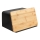 WENKO 54098100 - Brödlåda KUBO 35x26,5 cm svart/brun