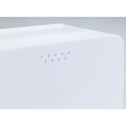 WENKO 54099100 - Brödlåda KUBO 35x26,5 cm vit/brun