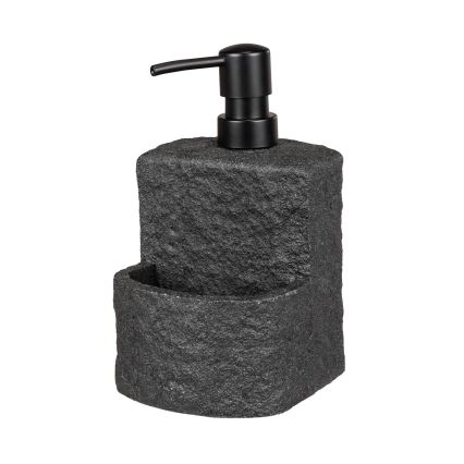 WENKO 54667100 - Tvålpump FESTIVAL 10,5x18 cm svart