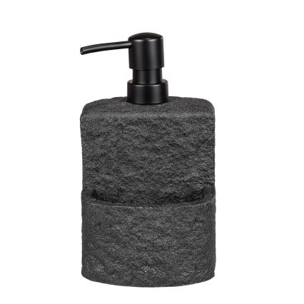 WENKO 54667100 - Tvålpump FESTIVAL 10,5x18 cm svart