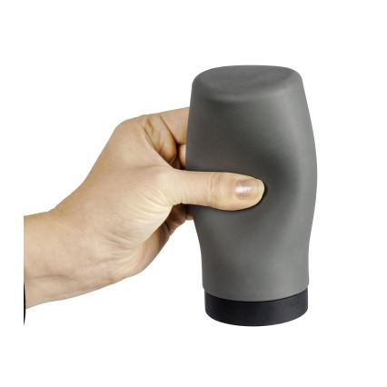 WENKO 54680100 - Dispenser EASY SQUEEZ-E 6x14 cm grå/svart