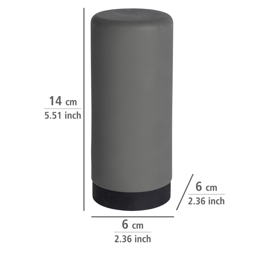 WENKO 54680100 - Dispenser EASY SQUEEZ-E 6x14 cm grå/svart