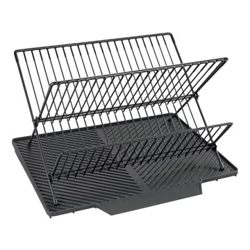 WENKO 54771100 - NELIA droppbricka 34x40 cm svart