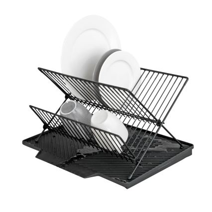 WENKO 54771100 - NELIA droppbricka 34x40 cm svart