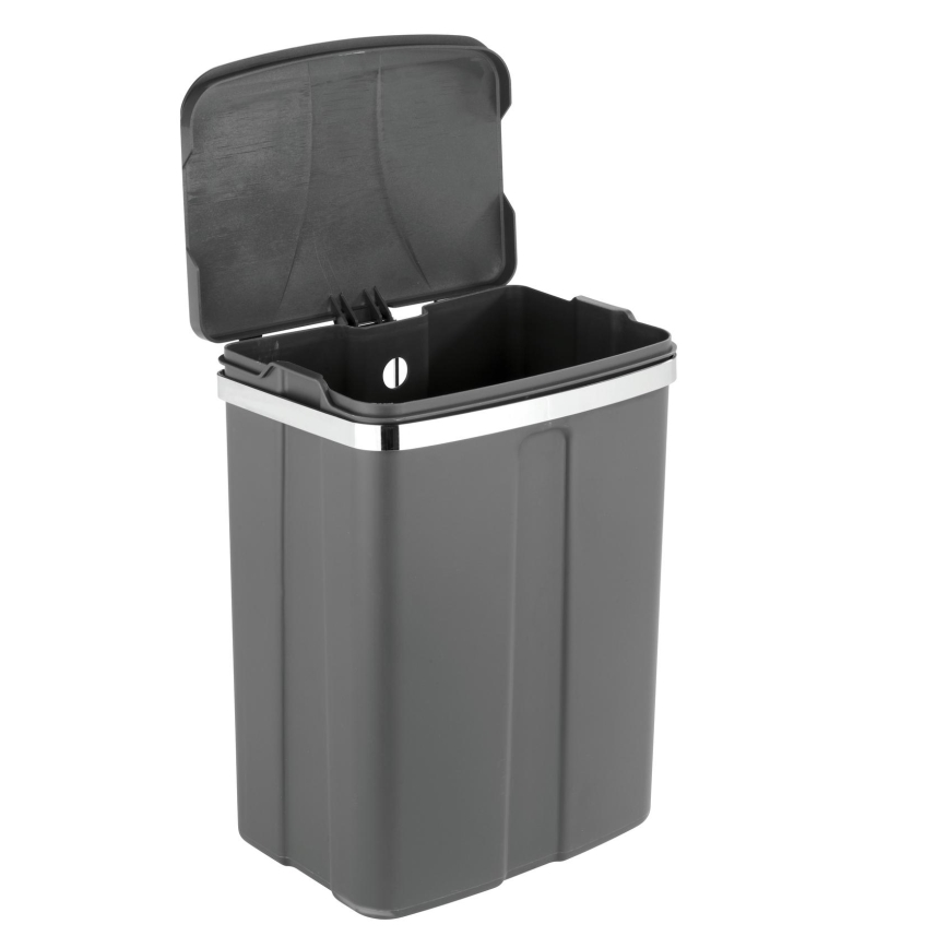 WENKO 54903100 - Dörrmonterad korg 26x36,5 cm grå/silver
