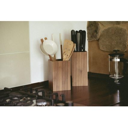 WENKO 54941100 - Köksredskapsset, 3 delar, 11 x 18 cm, brun