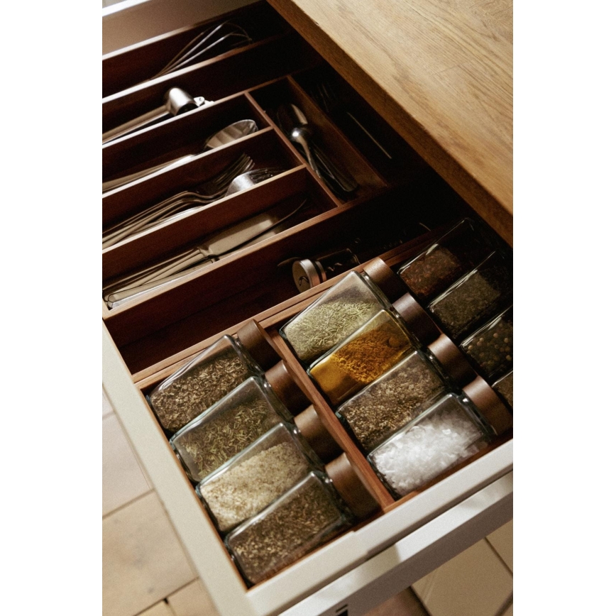 WENKO 54950100 - Kryddorganiserare ANNI 38x20 cm brun