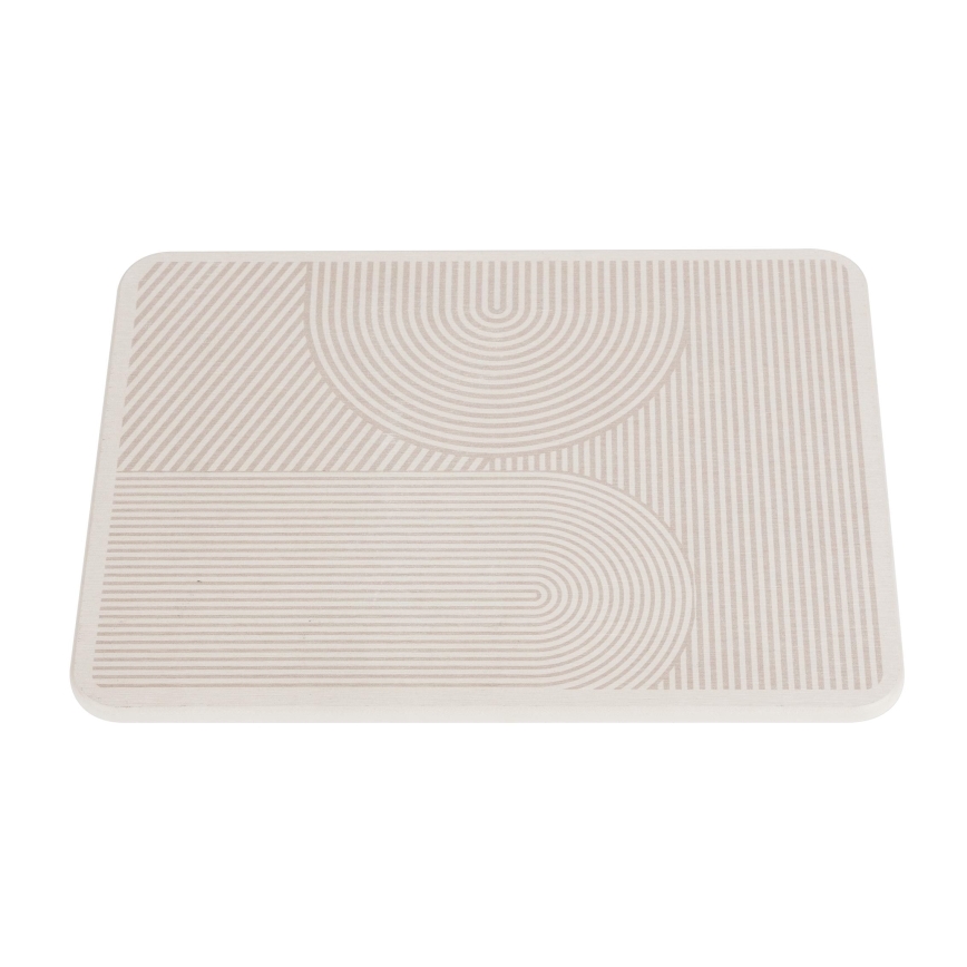WENKO 54954100 - Underlägg DAMON 40x30 cm beige