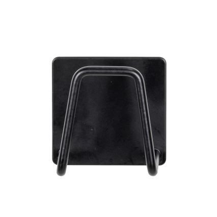 WENKO 55071100 - Hållare BLACK OUTDOOR KITCHEN 5x5 cm i rostfritt stål/svart