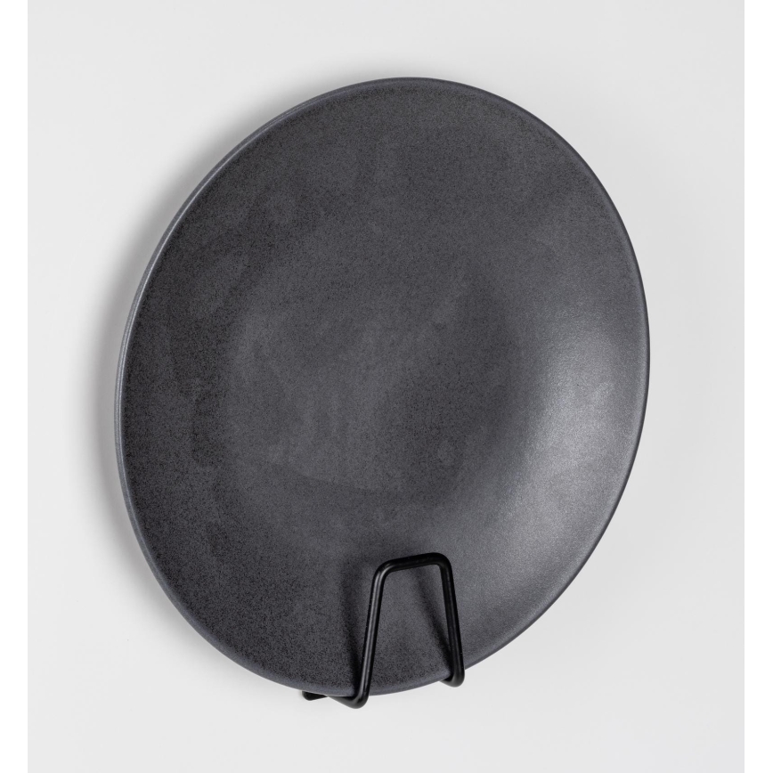 WENKO 55071100 - Hållare BLACK OUTDOOR KITCHEN 5x5 cm i rostfritt stål/svart