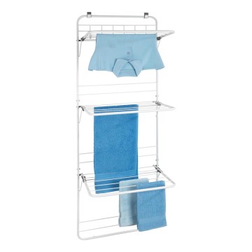 WENKO 63010800 - Torkställ 51x142 cm vit/grå