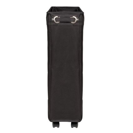 WENKO 69737800 - Tvättkorg CORNO 18,5 x 60 cm, svart