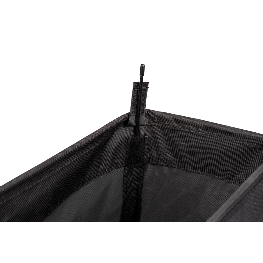 WENKO 69737800 - Tvättkorg CORNO 18,5 x 60 cm, svart