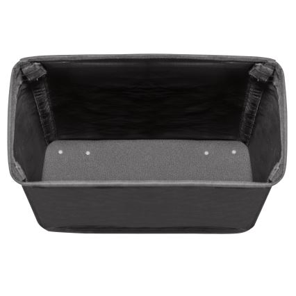 WENKO 69737800 - Tvättkorg CORNO 18,5 x 60 cm, svart