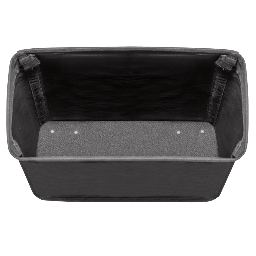 WENKO 69737800 - Tvättkorg CORNO 18,5 x 60 cm, svart
